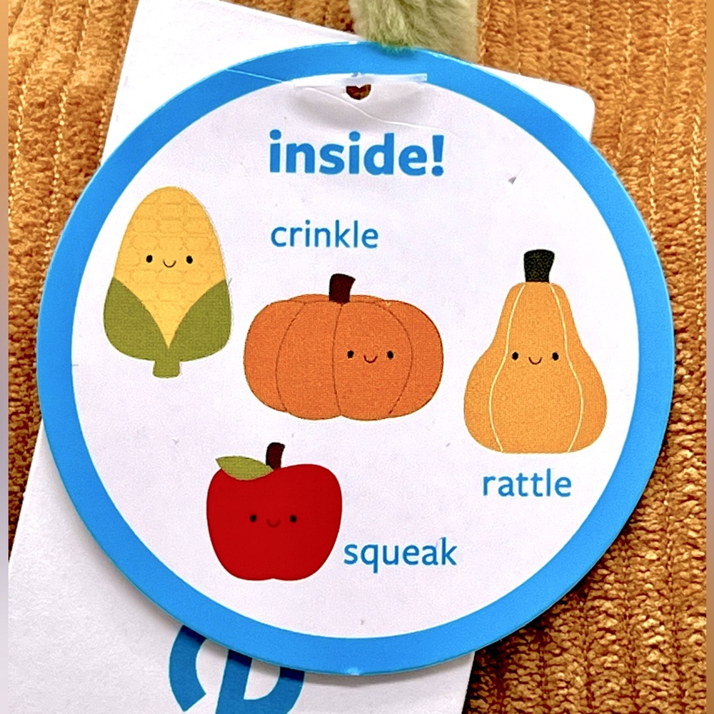 NWT Carter’s Fall Harvest Farmer’s Market Plush Activity Toy - Picture 8 of 10